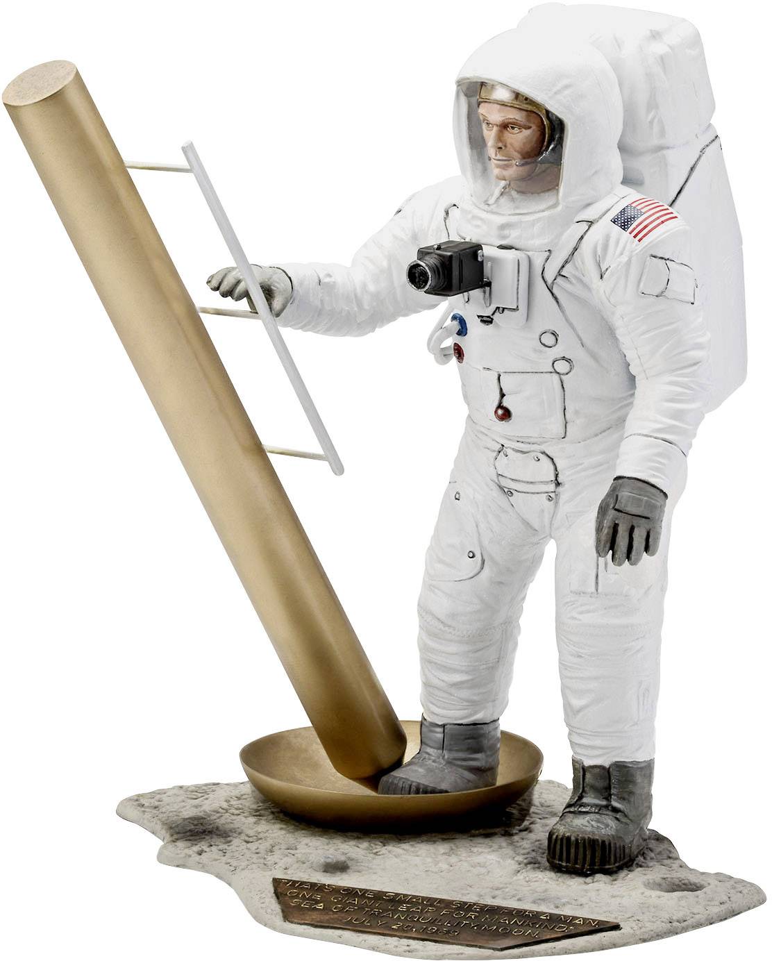 Revell 03702 Apollo 11 Astronaut on the Moon Maquette de véhicule spatial 1:8-3