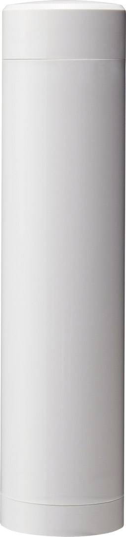 Récipient blanc cylindrique à surface lisse, probablement destiné aux cosmétiques ou aux produits d'hygiène.