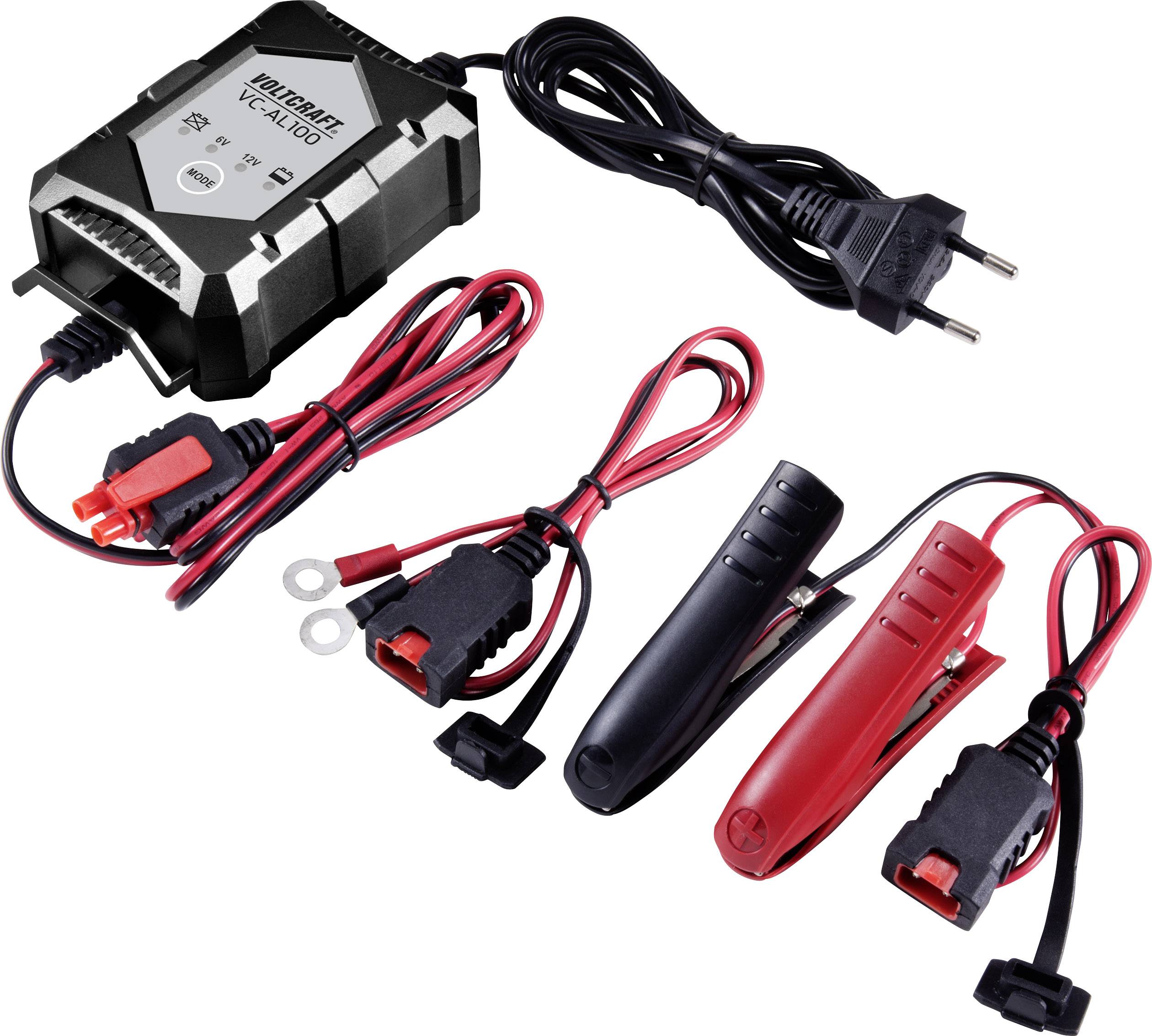 VOLTCRAFT VC-AL100 VC-AL100 Chargeur automatique 6 V, 12 V 1 A 1 A-1