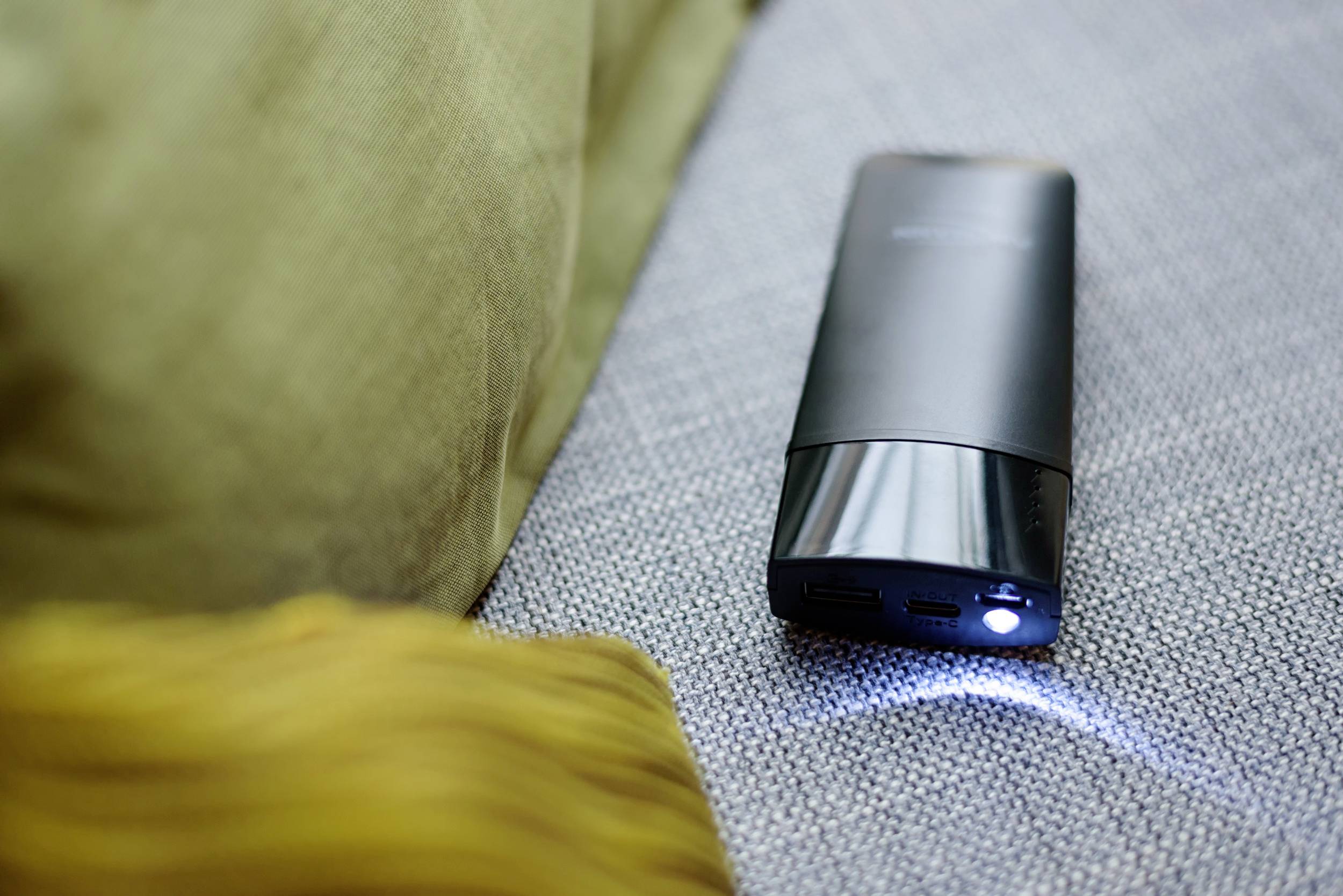 Ansmann 5.4 Typ C Powerbank (batterie supplémentaire) 5000 mAh Smart IC Li-Ion Micro USB, USB-C® noir affichage du statu-4