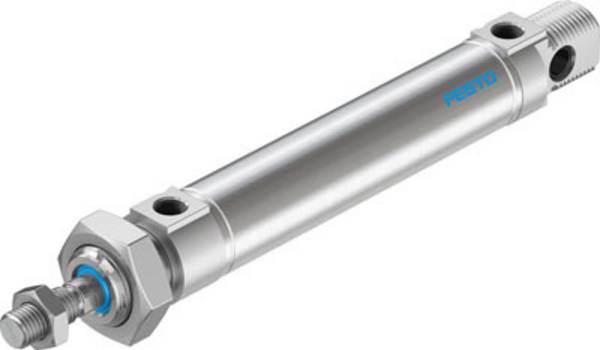 FESTO 19247 DSNU-25-80-PPV-A Vérin cylindrique Matériau du boîtier: Alliage d'aluminium de corroyage Longueur de course: 80 mm 1 pc(s)