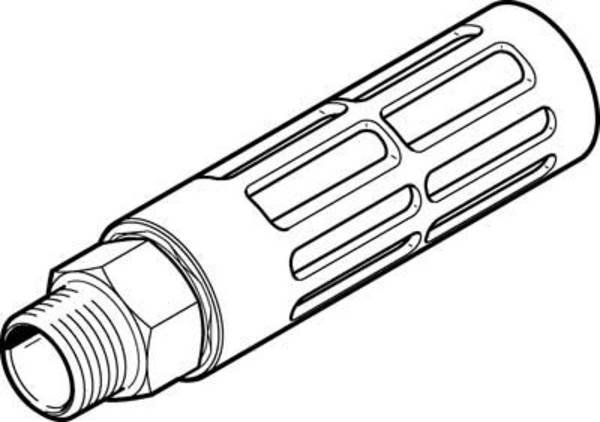 FESTO  6845 U-3/4-B  10 bar Polyéthylène, aluminium 1 pc(s)