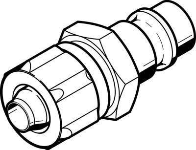 FESTO Raccord 2150 KS4-CK-4 1 pc(s)