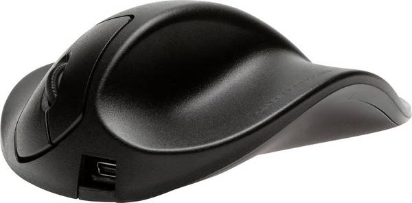 BakkerElkhuizen HandShoeMouse M  Souris radio  Taille: M BlueTrack noir 3 Boutons 1500 dpi ergonomique