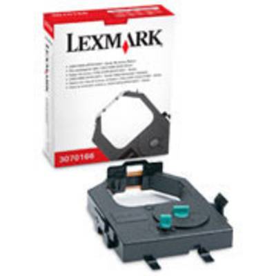 Une cartouche d'imprimante Lexmark devant son emballage affichant des informations sur le produit.