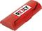 Boîtier en plastique rouge avec l'inscription 'Reely' en noir et rouge.
