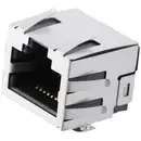 Connectique RJ45 encitech RJJS-88-SMT-WF1 2101-0121-02 RJ45 embase femelle horizontale métal 1 pc(s)