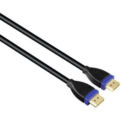 Câble de raccordement Hama DisplayPort Fiche mâle DisplayPort, Fiche mâle DisplayPort 1.80 m noir 00078442  Câble Displa