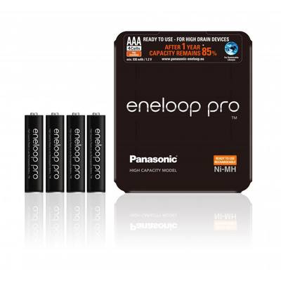 Panasonic eneloop Pro HR03 Storage Pile rechargeable LR3 (AAA) NiMH 900 mAh 1.2 V 4 pc(s)