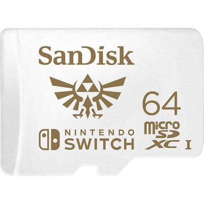 SanDisk Extreme Nintendo Switch™ Carte microSDXC  64 GB UHS-I, UHS-Class 3 convient pour Nintendo Switch™