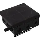 Wiska 10109587 Boîte de dérivation (L x l x H) 86 x 86 x 41 mm noir (RAL 9005) IP55 1 pc(s)