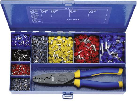 Klauke SK47B Assortiment d'embouts simples 1150 parties