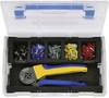 Klauke LBOXXMINIK3014K Assortiment d'embouts simples partiellement isolé noir, bleu, gris, jaune, rouge 1 set