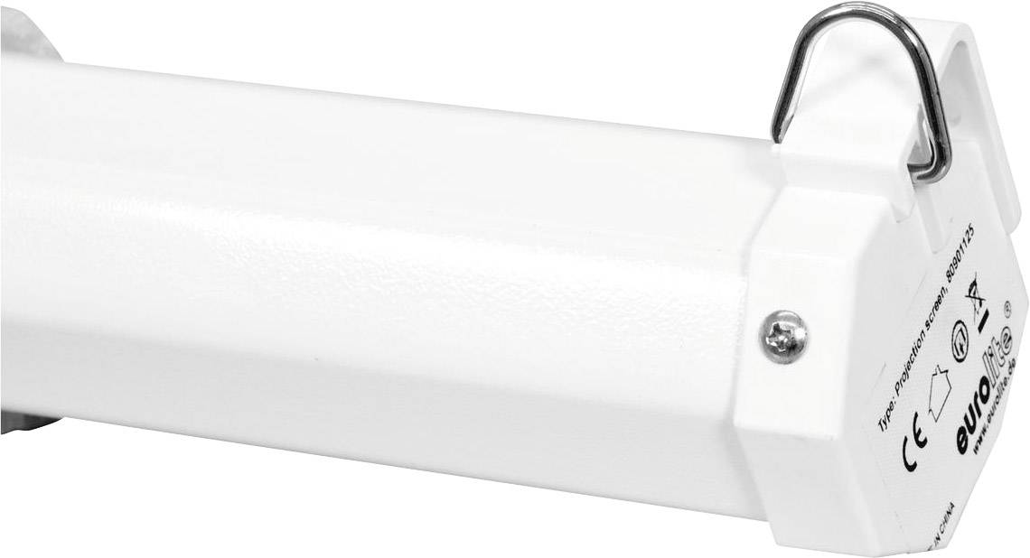 Appareil rectangulaire blanc avec une anse et un marquage CE, probablement un composant d'un système technique ou électrique.