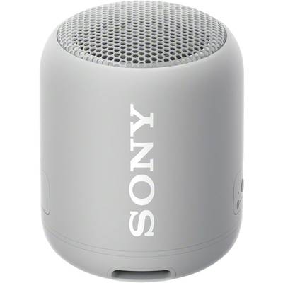 Sony SRS-XB12 Enceinte Bluetooth outdoor, étanche à la poussière, étanche à l'eau gris