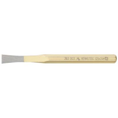 Un ciseau doré avec une lame large et plate portant l'inscription « SGS Industries 12x20 ».