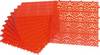 Miltex 751513 Grille de sol (L x l) 300 mm x 300 mm rouge