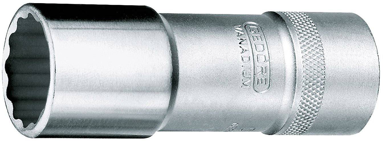 Gedore D 19 L 15 6142460 12 pans Douille 15 mm 1 1/2" 15 1/2" (12.5 mm)