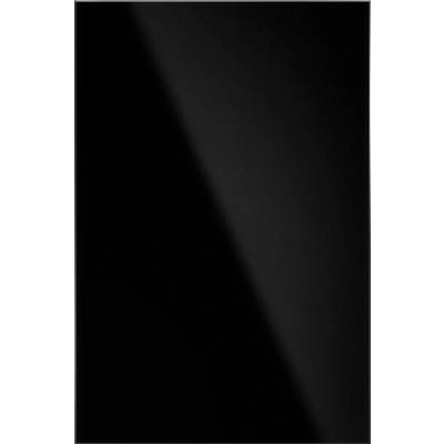 Une surface noire rectangulaire, possiblement un écran ou une plaque de verre. Aucun autre détail visible.