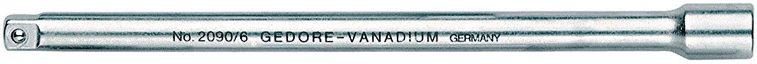 Rallonge pour clé à cliquet de Gedore, modèle No. 2090 VC, en vanadium, fabriquée en Allemagne.