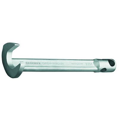 Une clé à fourche argentée portant l'inscription 'GEDORE 3114', adaptée pour faire tourner des tuyaux ou des axes dans des applications mécaniques.