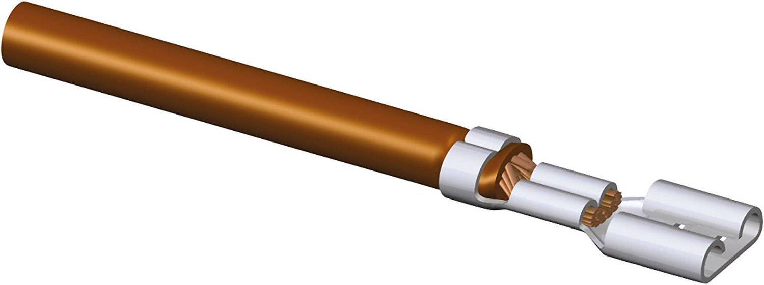 Une tige métallique à deux extrémités en fourche, probablement un composant mécanique ou électrique.