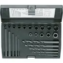 Gedore 6755550 Jeu d'extracteurs à vis cassées M5, M6, M7, M8, M9, M10, M11, M12, M13, M14, M15, M16