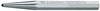 Pointeau à pointe en alliage dur 130x12x4 mm Gedore 1568396 (Ø x H) 4 mm x 130 mm