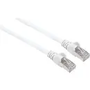 Intellinet 741408 RJ45 Câble réseau, câble patch CAT 6a (câble brut CAT 7) S/FTP 5.00 m blanc sans halogène 1 pc(s)