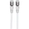 Intellinet 741910 RJ45 Câble réseau, câble patch CAT 6a (câble brut CAT 7) S/FTP 7.50 m blanc sans halogène 1 pc(s)