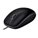 Logitech B110 Souris USB optique noir 3 Boutons 1000 dpi Touches à frappe silencieuse