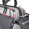 Un sac à outils noir avec des fermetures à glissière et des poignées de transport. L'inscription de la marque 'Magma' est bien visible.