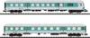 MiniTrix T15467 Lot de 2 voitures de voyageurs de la DB 2ème classe