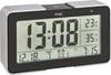 TFA Dostmann 60.2540.01 radiopiloté(e) Réveil noir, argent Heures de réveil 3