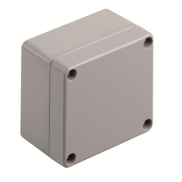 Weidmüller KLIPPON K1 EX RAL7001 Boîtier 70 x 70 x 45 aluminium gris-argent 1 pc(s)