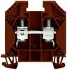 Weidmüller 1833460000 Bloc de jonction de passage 25 mm raccord à vis marron 50 pc(s)