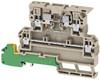 Weidmüller 1518340000 Bloc de jonction à fusibles 4 mm raccord à vis beige foncé 50 pc(s)