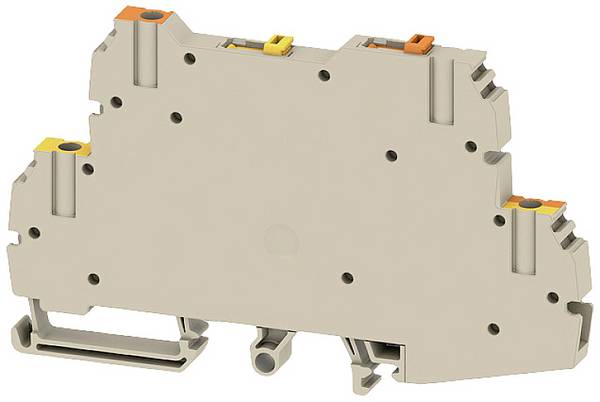 Weidmüller 2456020000 Borne pour conducteur de protection  raccord à vis  beige foncé 25 pc(s)