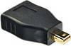 LINDY 41077 Mini-Display / DisplayPort Adaptateur [1x Mini port Display mâle - 1x DisplayPort femelle] noir