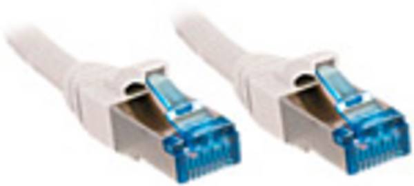LINDY 47196 RJ45 Câble réseau, câble patch CAT 6a S/FTP 5.00 m blanc sans halogène 1 pc(s)