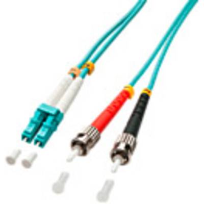 LINDY 46385 fibre optique FO Câble de raccordement   Multimode OM3 15.00 m