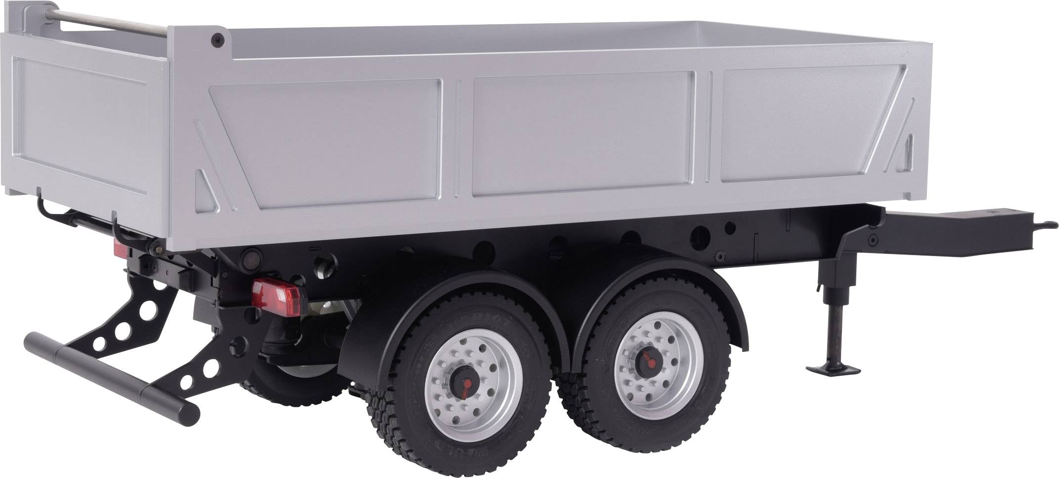 Carson Modellsport 500907425 2-Achs Kipp-Zentralanhänger 1:14 Semi-remorque à benne-2