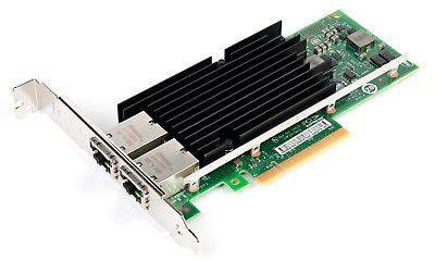 Dell Intel X540 DP - Netzwerkadapter Low-Prof Adaptateur réseau 10 GBit/s RJ45-0