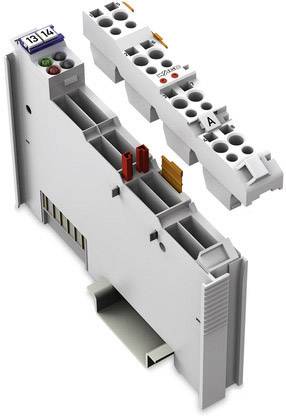 Module électronique avec plusieurs bornes de connexion et connecteurs, adapté aux systèmes de commande industriels.