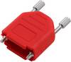 encitech DPPK09-FMR-K 6353-0143-01 Nombre de pôles: 9 polyamide 180 ° rouge 1 pc(s)