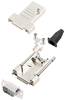 encitech DTSL09-LJSRG-T-DMP-W-K 6355-8040-21 Kit embase SUB-D mâle 180 ° Nombre de pôles: 9 fût à souder 1 pc(s)