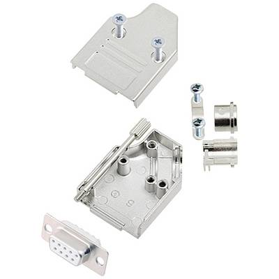 encitech MHDM35-09-DMS-W-K 6355-8008-11 Kit embase SUB-D femelle 35 ° Nombre de pôles: 9 fût à souder 1 pc(s)-0