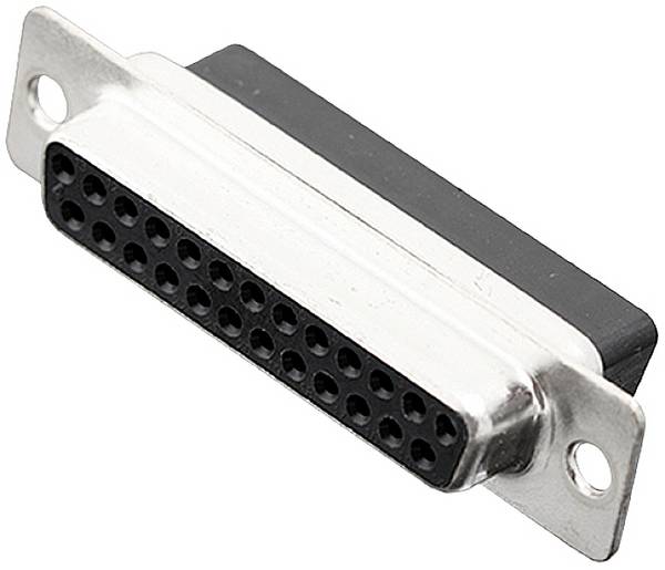 encitech DBC25-SS 2101-0190-13 Embase SUB-D femelle 180 ° Nombre de pôles: 25 à sertir 1 pc(s) Tray