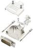 encitech MHDM-15-HDP26-W-K 6355-8059-02 Kit embase SUB-D mâle 180 ° Nombre de pôles: 26 fût à souder 1 pc(s)
