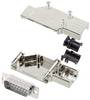 encitech DCMR15-FK-DBP-W-K 6355-8065-02 Kit embase SUB-D mâle 90 ° Nombre de pôles: 15 fût à souder 1 pc(s)